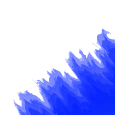 Abstract Blue Gradient Corner with ample space for copy space text 