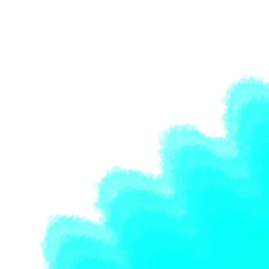 turquoise Gradient Corner with background for copy space 