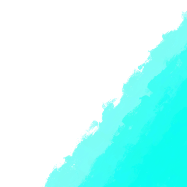 turquoise Gradient Corner with background for copy space 