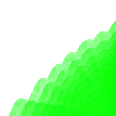 Abstract Green Layered Shape Corner 