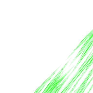 Soyut Yeşil Çizgili Çizgili Köşe Şeffaf arkaplanda izole edildi