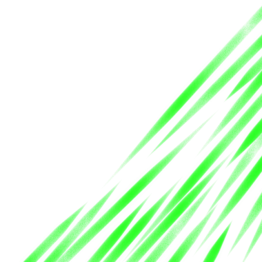 Soyut Yeşil Çizgili Çizgili Köşe Şeffaf arkaplanda izole edildi