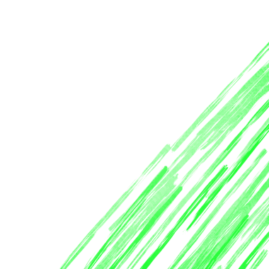 Soyut Yeşil Çizgili Çizgili Köşe Şeffaf arkaplanda izole edildi