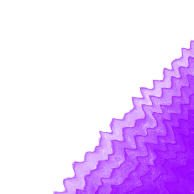 purple Corner on white background for copy space 