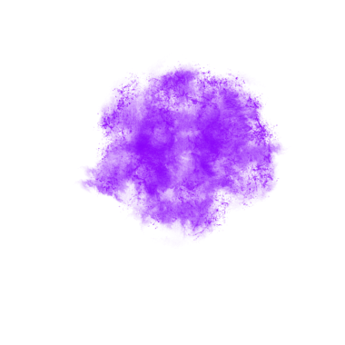 Soyut Mor Sıçrama dokusu şeffaf arkaplanda izole edildi