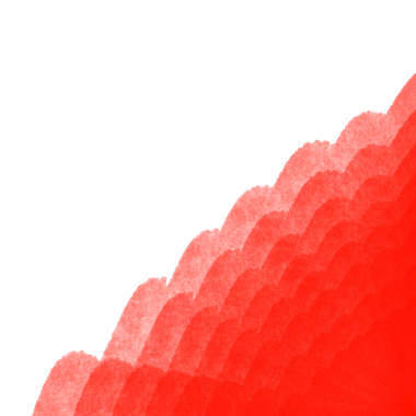 Abstract Red Layered Shape Corner 