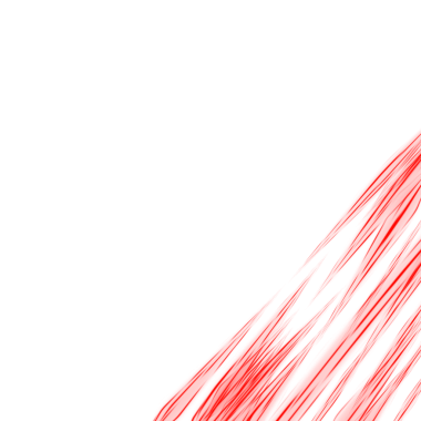 Soyut Kırmızı Çizgili Köşe Şeffaf arkaplanda izole edildi