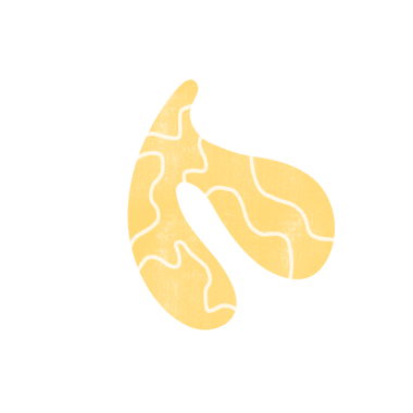 El Çizimi Soyut Şekli şeffaf arkaplanda izole edildi