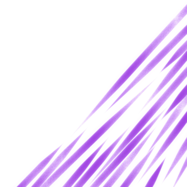 Soyut Mor Çizgili Çizgili Köşe Şeffaf arkaplanda izole edildi