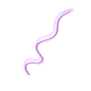 purple curve lines with glitters. fluid waves illustration 