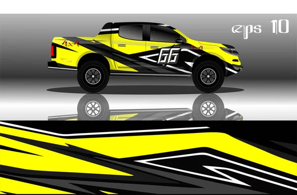 Conception Sport Automobile Illustration Vectorielle Eps10 Graphique — Image vectorielle