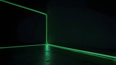 yeşil parlayan arka plan.