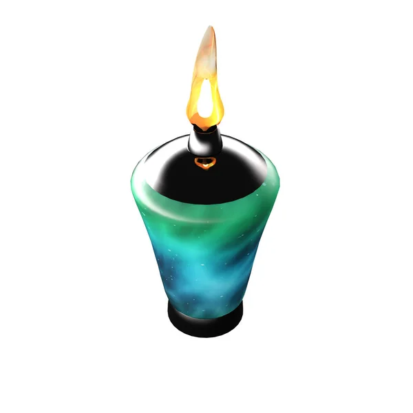 Tiki Факел Свічки Полум — стокове фото