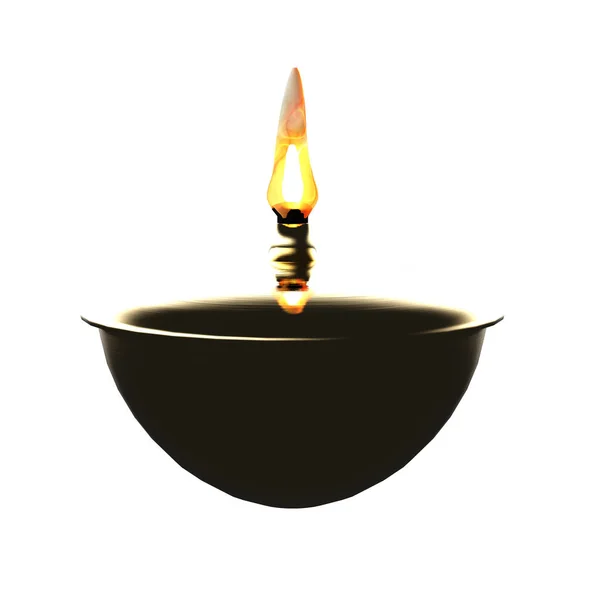Φλόγα Κεριού Tiki — Φωτογραφία Αρχείου