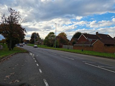 İngiltere 'de Düşük Açı Yol Görünümü