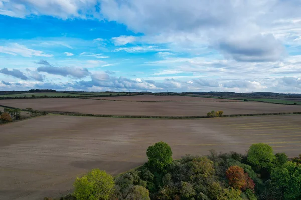 İngiliz kırsal havadan görünümü