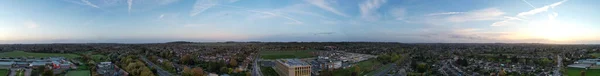 Inglaterra Luton Octubre 2022 Hermosa Vista Aérea Del Barnfield College —  Fotos de Stock
