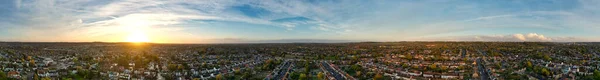 Luftaufnahme Der Stadt — Stockfoto
