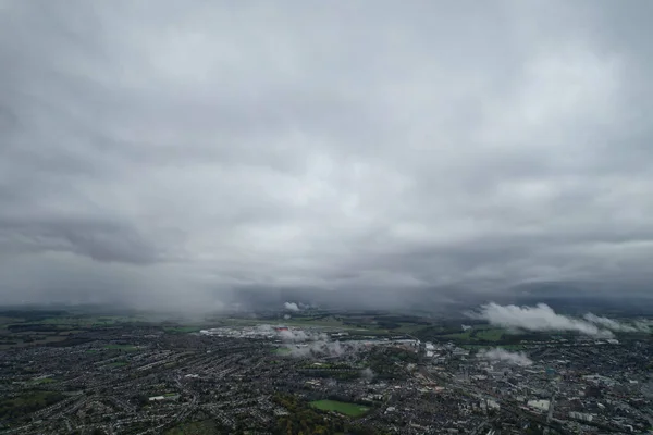 Beautiful Dramatic Clouds British City — Stock Photo, Image