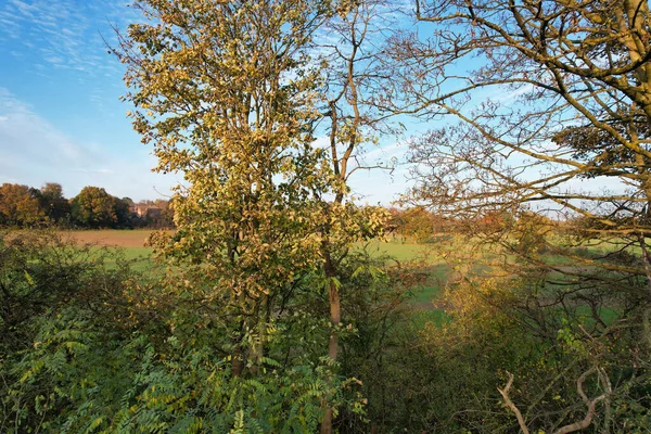 英国のセント オールバンズの美しい空中風景と田園風景 — ストック写真