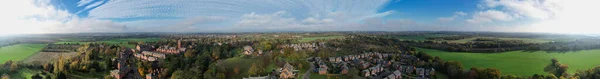 Schöne Landschaft Des Dorfes Albans Und Der Landschaft Von England — Stockfoto