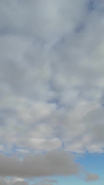 상공에서 먹구름 Drones Camera High Angle Footage — 비디오