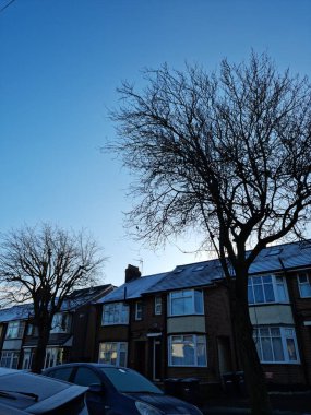 Londra Luton City 'nin kar düştükten sonraki hali. Muhteşem Manzara Drone 'un Kamerasıyla Yakalandı