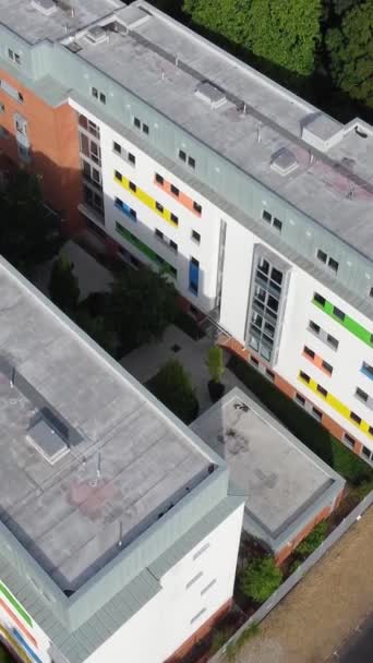 Images Grand Angle Maisons Résidentielles Saint Augustine Ave Luton Drone — Video