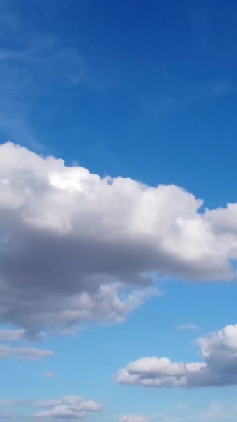 Clouds Sky Footage Aerial View Captured Drone Camera — Vídeos de Stock