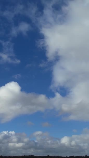 Πάνω Από Σύννεφα Και Sky Footage Αεροφωτογραφία Συλληφθείσα Την Κάμερα — Αρχείο Βίντεο