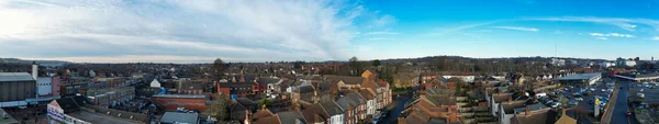 Flygfoto Panoramautsikt Över Staden — Stockfoto
