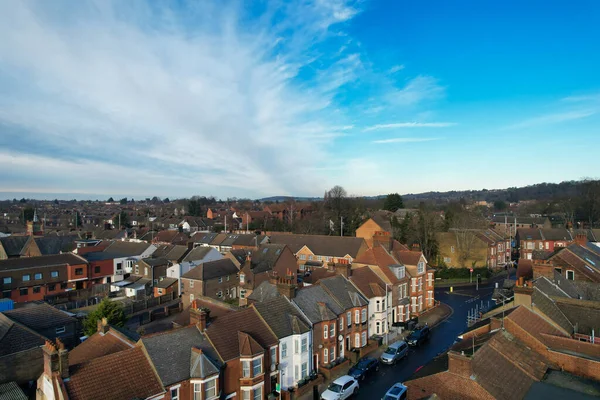 Aerial View Bury Park Luton England — Stock Photo, Image