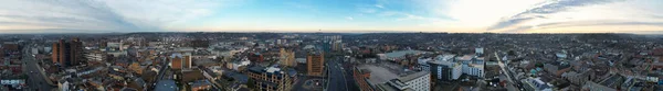 Прекрасний Панорамний Вид Місто — стокове фото