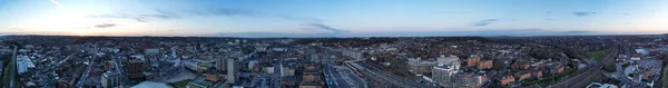 Высокий Англоязычный Вид Английского Города Лутон — стоковое фото