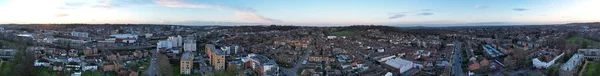 Ngiltere Nin Luton Kasabası Yüksek Açı Görünümü — Stok fotoğraf