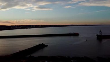 İngiltere, Birleşik Krallık 'ta deniz manzarası 