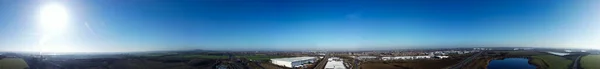 Panoramisch Uitzicht Bedford City Park — Stockfoto