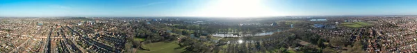 Панорама Міста Бедфорд — стокове фото
