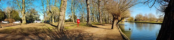 Vista Panorámica Del Parque Público Bedford — Foto de Stock