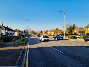 İngiltere, Birleşik Krallık - 15 Şubat 2023: İngiliz Yerel Yolları