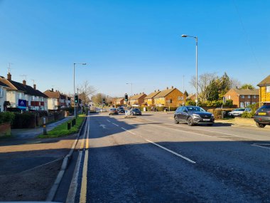 İngiltere, Birleşik Krallık - 15 Şubat 2023: İngiliz Yerel Yolları