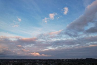 Orange Clouds During Sunset
