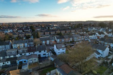 Yüksek Açı Konutlar Görünümü