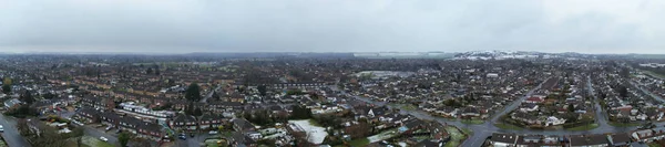 Aerial View Luton City Havazás Közben — Stock Fotó