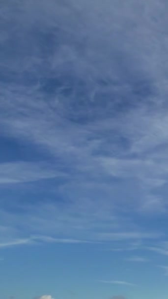 Belle Riprese Alto Angolo Nuvole Drammatiche Cielo — Video Stock
