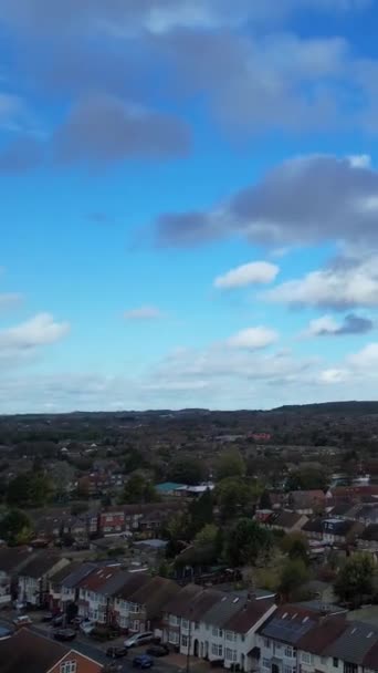 Inggris Beautiful Time Lapse Footage Dramatical Clouds Sky — Stok Video