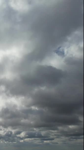 Schöne Zeitraffer Aufnahmen Dramatischer Wolken Und Himmel — Stockvideo