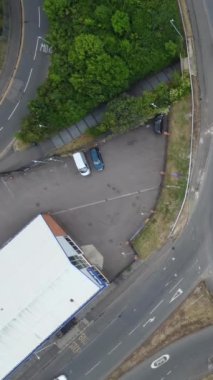 Luton Town of England 'ın Hava Görüntüleri