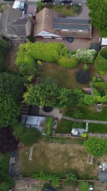 ルトン タウン イングランドの空中映像 — ストック動画