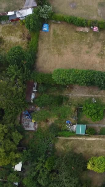 英国卢顿镇的空中拍摄 — 图库视频影像